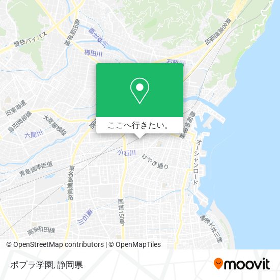 ポプラ学園地図