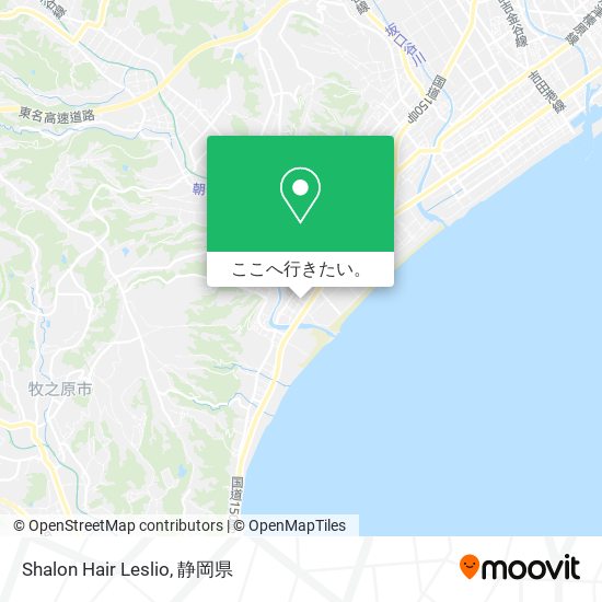 Shalon Hair Leslio地図