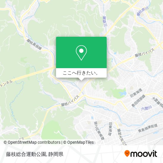 藤枝総合運動公園地図