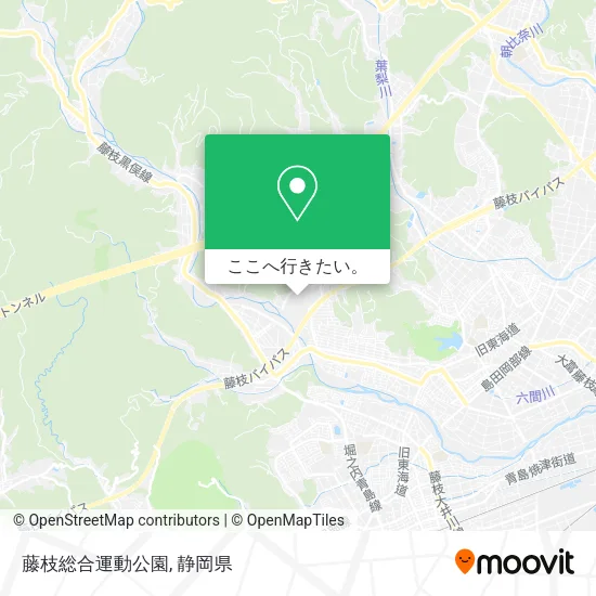 藤枝総合運動公園地図