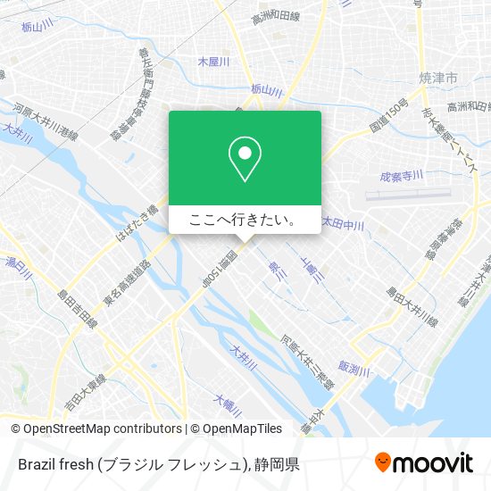 Brazil fresh (ブラジル フレッシュ)地図