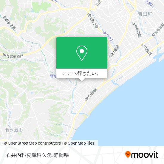 石井内科皮膚科医院地図