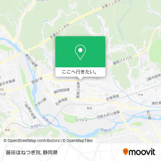藤田ほねつぎ院地図