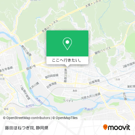 藤田ほねつぎ院地図