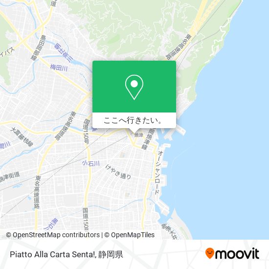 Piatto Alla Carta Senta!地図