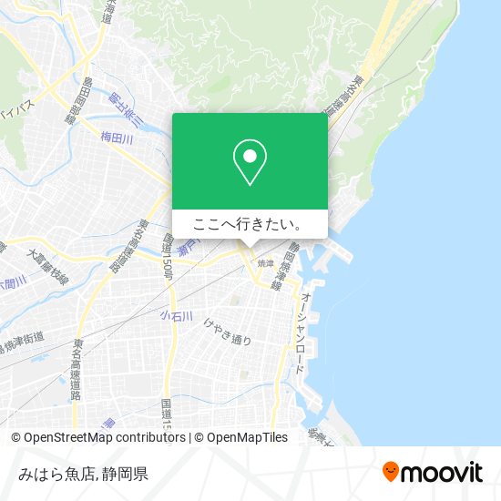 みはら魚店地図