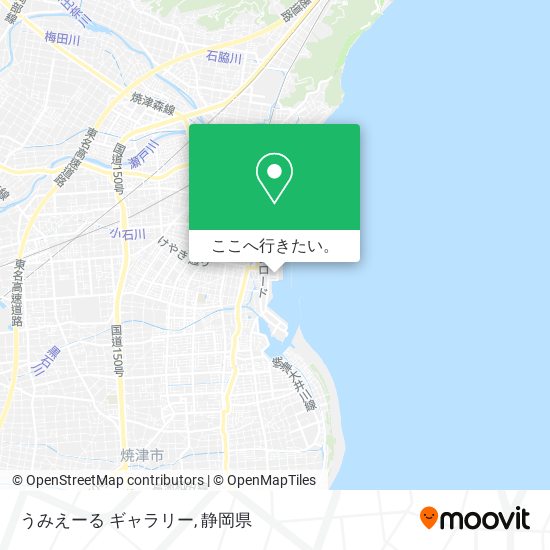 うみえーる ギャラリー地図
