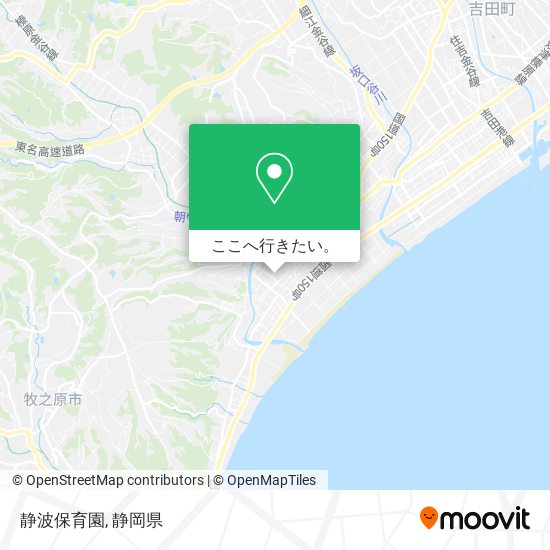 静波保育園地図