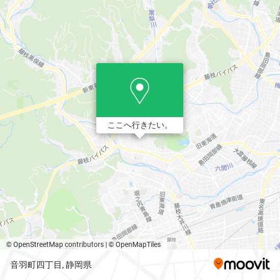 音羽町四丁目地図