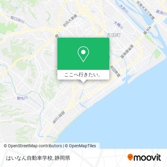 はいなん自動車学校地図