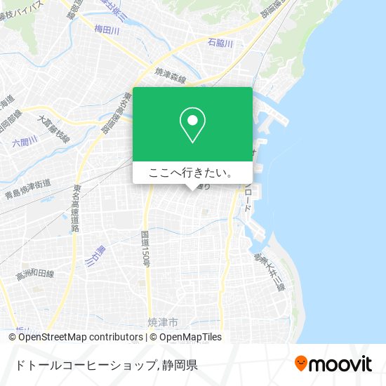 ドトールコーヒーショップ地図