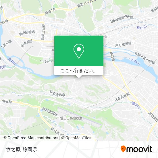 牧之原地図