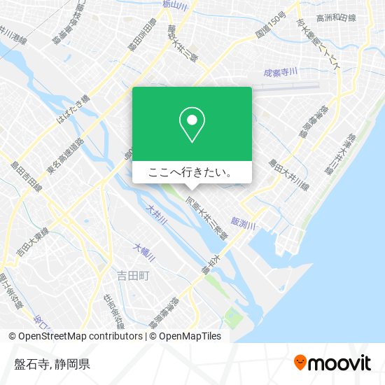 盤石寺地図