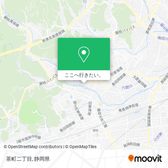 茶町二丁目地図