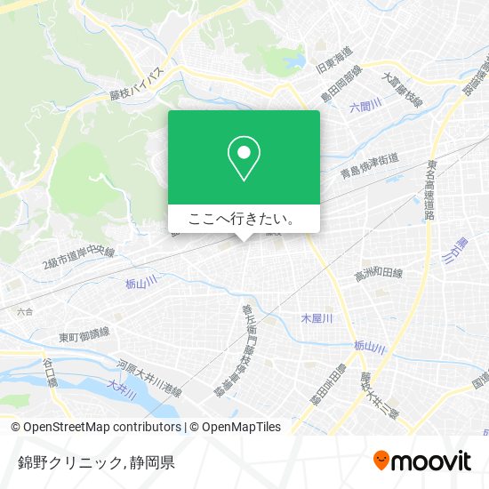 錦野クリニック地図