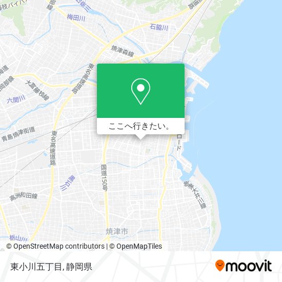 東小川五丁目地図