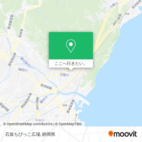 石坂ちびっこ広場地図