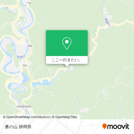 桑の山地図