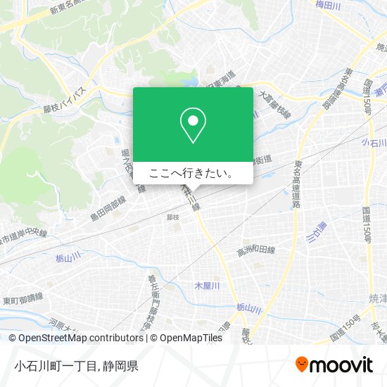 小石川町一丁目地図