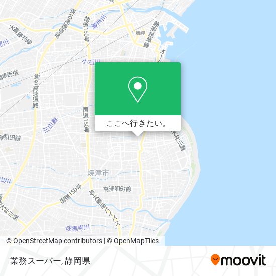 業務スーパー地図