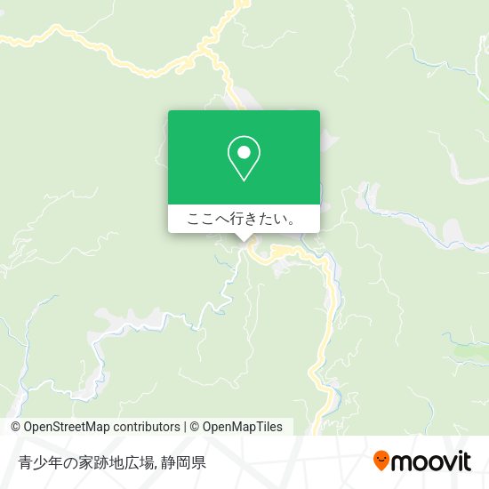 青少年の家跡地広場地図