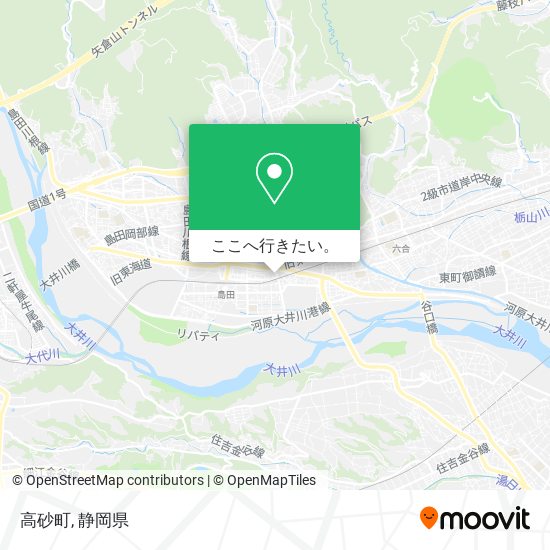 高砂町地図