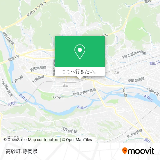 高砂町地図