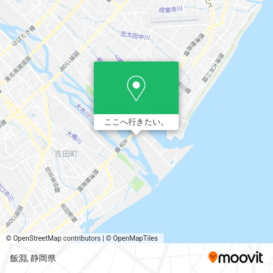 飯淵地図