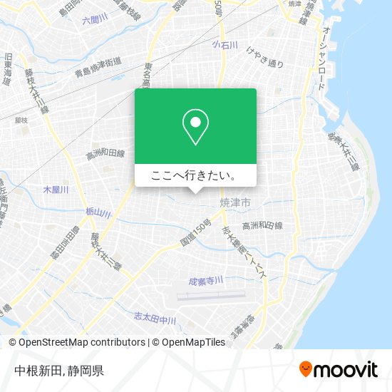 中根新田地図