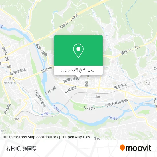 若松町地図
