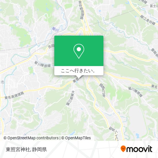 東照宮神社地図