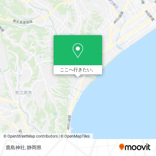 鹿島神社地図