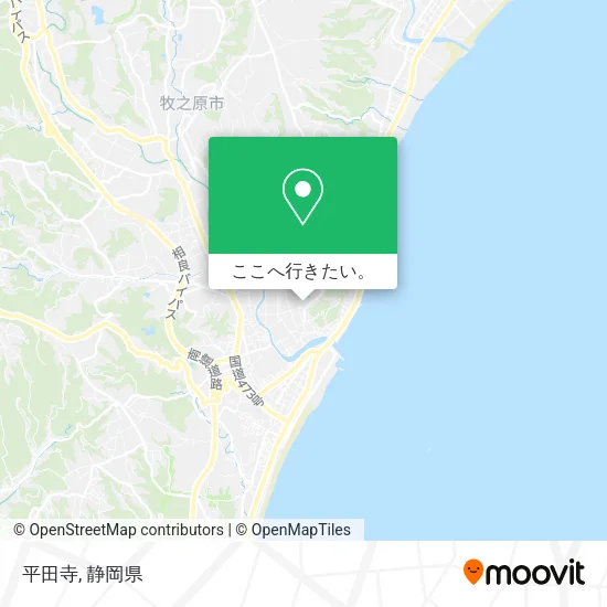 平田寺地図