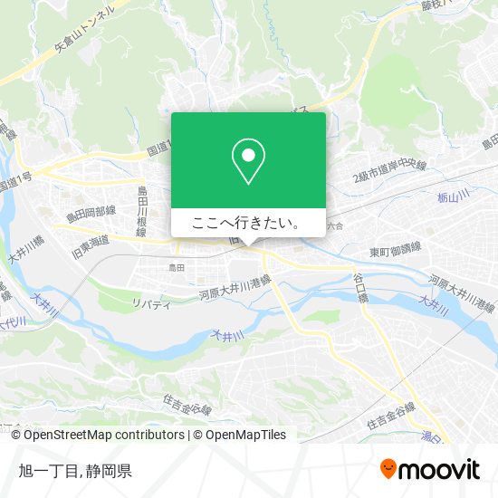 旭一丁目地図
