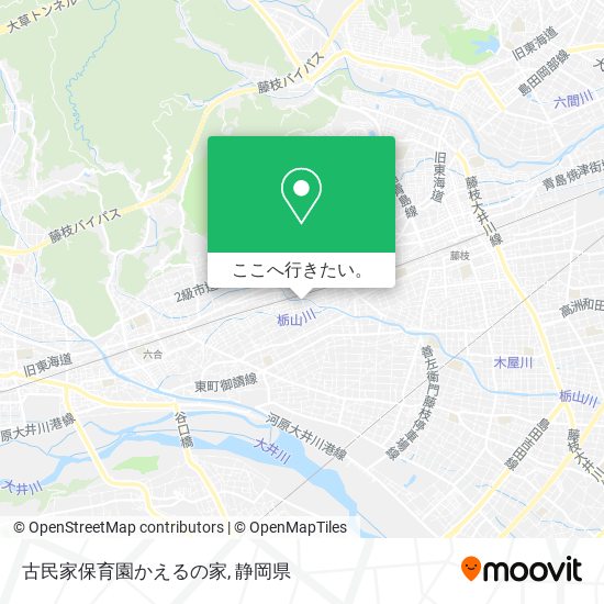 古民家保育園かえるの家地図