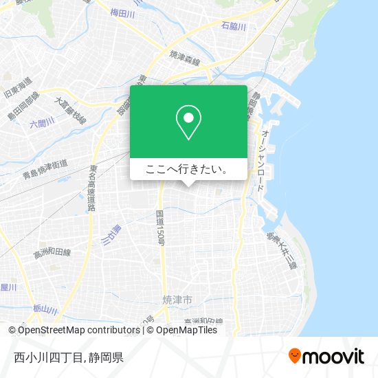 西小川四丁目地図
