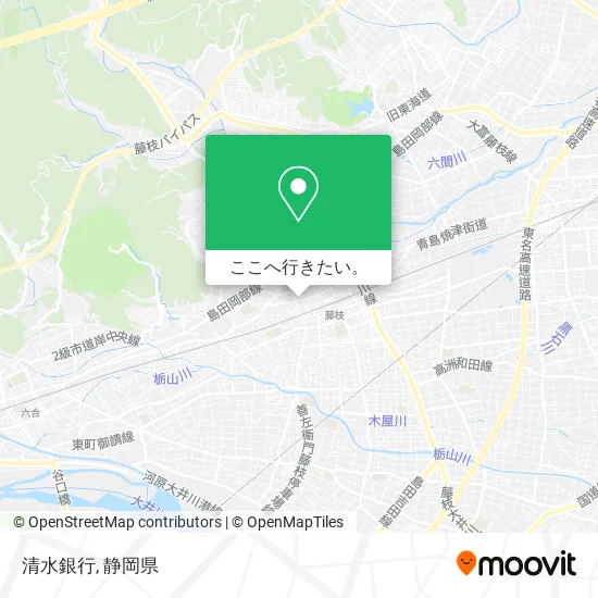 清水銀行地図