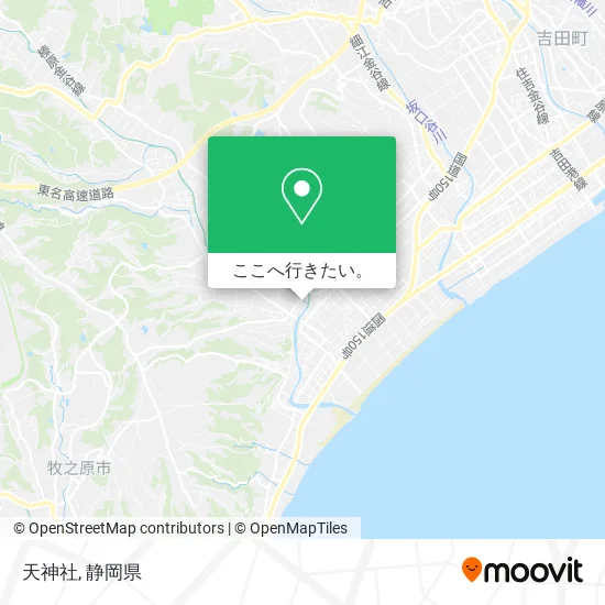 天神社地図