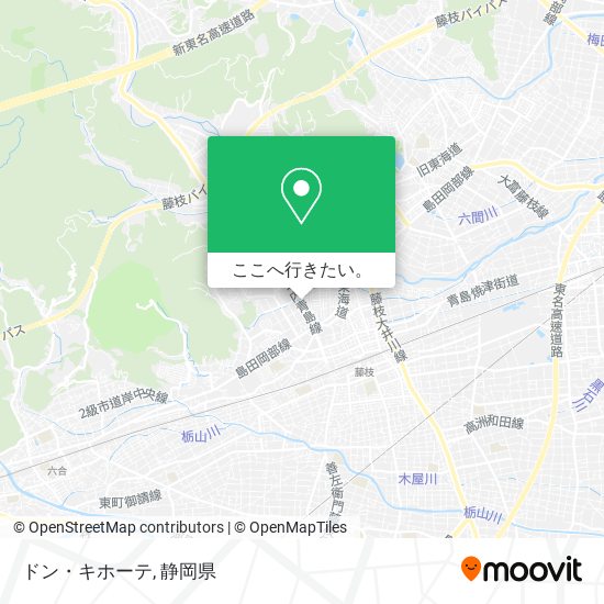 ドン・キホーテ地図