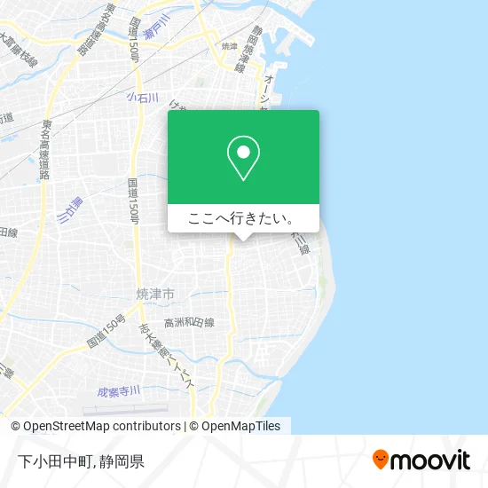下小田中町地図