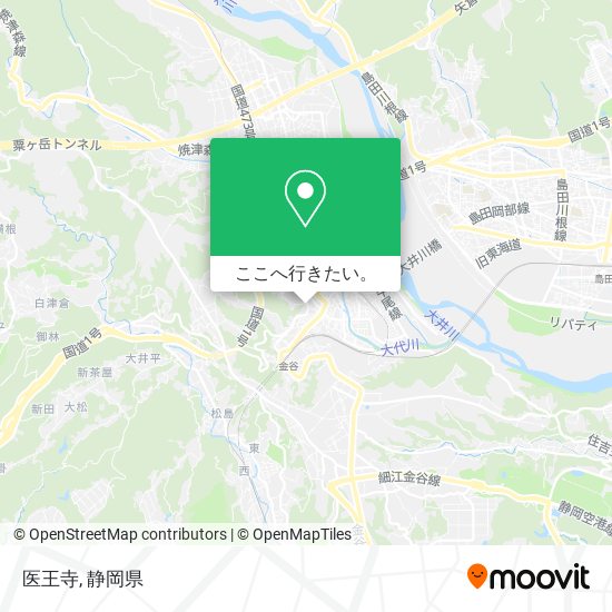 医王寺地図