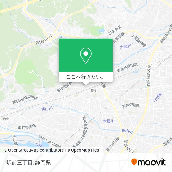 駅前三丁目地図