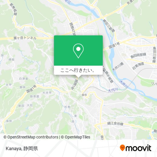 Kanaya地図