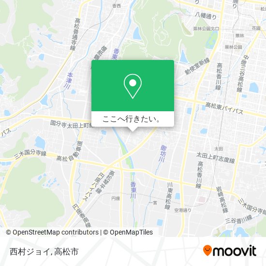 西村ジョイ地図