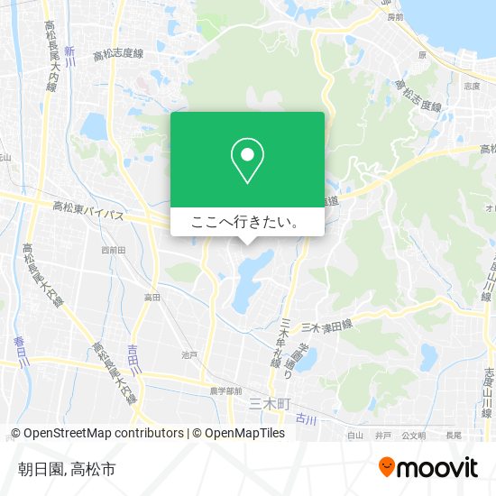 朝日園地図