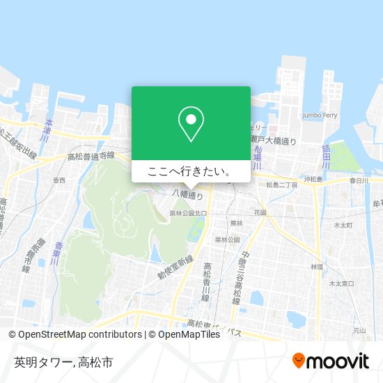 英明タワー地図