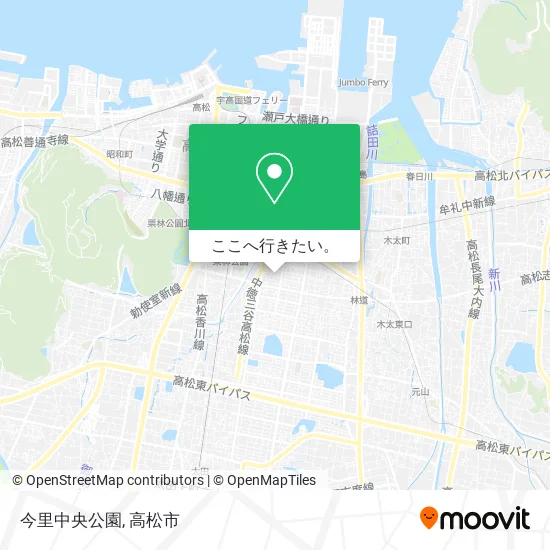 今里中央公園地図