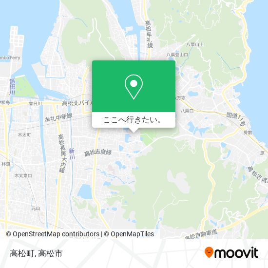 高松町地図