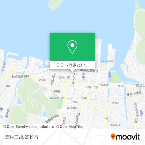 高松三越地図