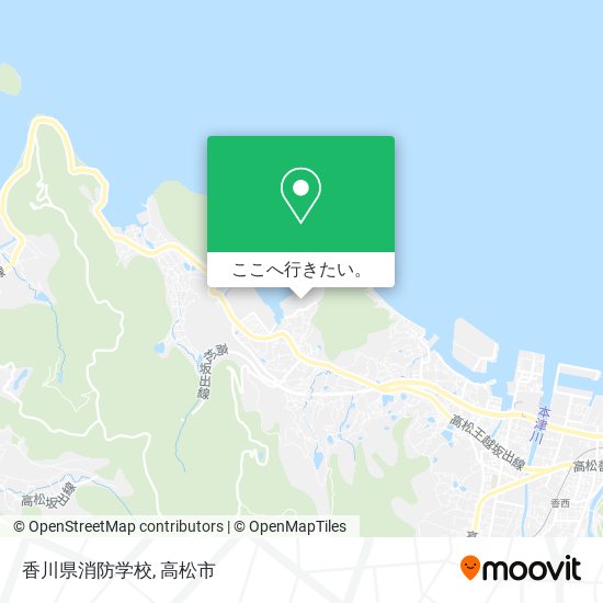 香川県消防学校地図